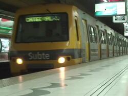 Subway (Subte) - Buenos Aires, Argentina Stock Footage