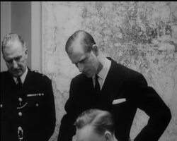 PRINCE PHILIP AT THE YARD News Clip