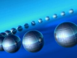 Metals balls HD1080, NTSC, PAL Stock Footage