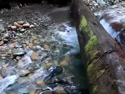 Natural Dam Stock Footage