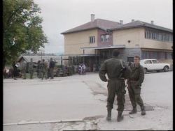 Bosnia - Bosnian Serb Soldiers Near Skender Vakuf News Clip