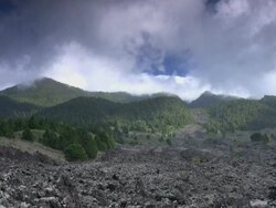 PAL: Field of lava Stock Footage