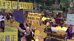 CLEAN : Protest in Seoul against Japan's colonial rule News Clip