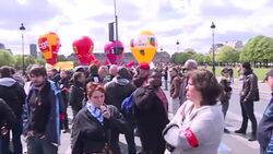 CLEAN : Protests as Frances contested labour reform reaches parliament News Clip