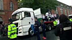 Team GB olympians in parade through Manchester News Clip
