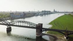 Cologne Aerial, Germany Stock Footage