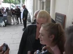 SIGHTED: Tulisa Contostavlos Stock Footage