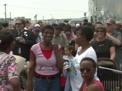 'Disney's A Christmas Carol' Train Tour Stock Footage