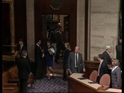 USA: CLINTON/LEWINSKY STARR INVESTIGATION REPORT LATEST (4) News Clip