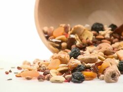 Bowl Of Healthy Breakfast Stock Footage