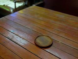 Lay A Glass Of Coffee Stock Footage