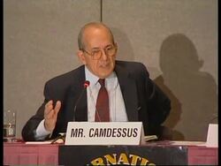 HONG KONG: IMF DIRECTOR PRAISES WORLD ECONOMY (1) News Clip