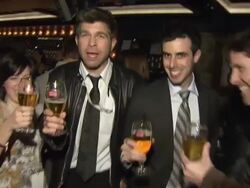 Kevin Spacey Announces Winner of 2009 Stella Artois Short Film Project Stock Footage