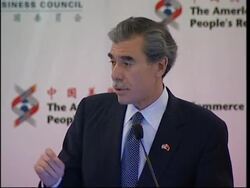 US Secretary of Commerce on visit, comments News Clip