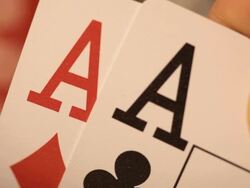 Poker game Stock Footage