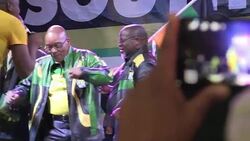 CLEAN : S Africas Zuma dedicates election win to Mandela News Clip