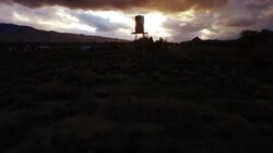 (Drone) Water Tower Aerial 02 Stock Footage