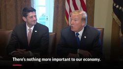 AP FACT CHECK: Trump's Alternate Reality News Clip