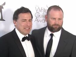 David O. Russell, Scott Silver at the The Writers Guild Awards at Hollywood CA. (Footage by WireImage Video/GettyImages) Stock Footage