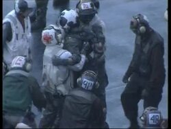 GWT: WRAP Rescue aboard Constellation, B52 take off News Clip