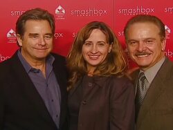 Smashbox Cosmetics Celebration of the Holidays and Brent BolthouseÃ†s Birthday Stock Footage