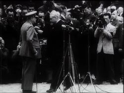 FRANCE HONOURS WINSTON CHURCHILL News Clip