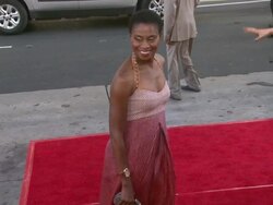 Adina Porter at "True Blood" Seventh and Final Season Premiere Stock Footage