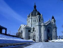 ST. PAUL CATHEDRAL 1 Stock Footage
