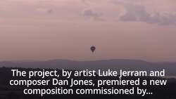 Flotilla of hot air balloons forms Sky Orchestra over Bristol News Clip