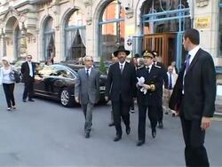 CLEAN:Chief rabbi of France makes symbolic visit to Vichy News Clip