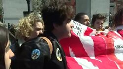 NY Students Walk Out On Columbine Anniversary Instructional Video