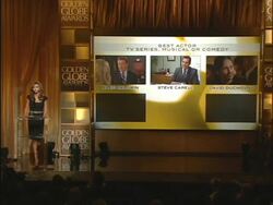 2008 Golden Globe Awards Press Conference Stock Footage