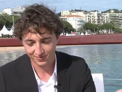 INTERVIEW: Benh Zeitlin on receiving a standing ovation at the premeire at Beasts of The Southern Wild Interviews: 65th Cannes Film Festival 2012 on May 18, 2012 in Cannes, France (Footage by WireImage Video/Getty Images) Stock Footage