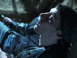 HD: Man Losing Consciousness After Taking Drugs Stock Footage