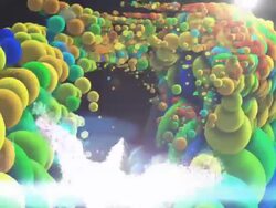 abstract color animation Stock Footage