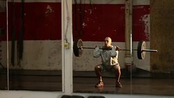 Excercise at the gym Stock Footage