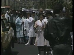 COLOMBIA: BOGOTA: DOCTORS &amp; NURSES GO ON STRIKE Instructional Video