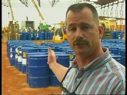 CAMBODIA: TOXIC WASTE DUMP CLEAN UP News Clip