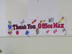 ATMOSPHERE: Signage at the Demi Lovato Joins 'A Day Made Better' School Advocacy Campaign - Los Angeles at Los Angeles CA. (Footage by WireImage Video/GettyImages) Stock Footage