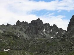 HD: Clouds and mountain **Time Lapse**, Rize, TURKEY Stock Footage