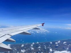 Flying over the clouds Stock Footage