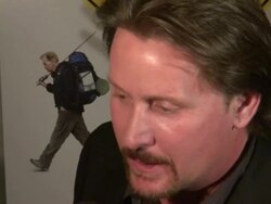 Emilio Estevez at 'The Way' premiere in New York on 10/5/2011  (Footage by WireImage Video/Getty Images Entertainment Video) Stock Footage