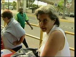 Tourists at airport leaving after post-election violence News Clip