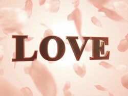 Love and Rose Petals (Loopable) Stock Footage