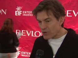 INTERVIEW: Dr. Mehmet Oz explains ways to prevent cancer, describes early detection success... Stock Footage