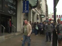 ATMOSPHERE - at 'Much Ado About Nothing' Gala Screening at Apollo Piccadilly Circus on June 11, 2013 in London, England. Stock Footage