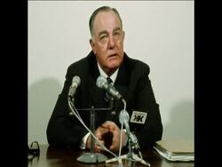 SYND 23-11-71SOUTH AFRICAN PREMIER, JOHANNES BALTHAZAR VORSTER, PRESS CONFERENCE News Clip