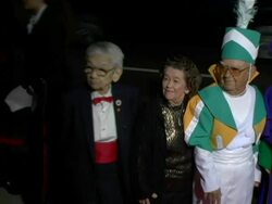 'Wizard Of Oz' Ruby Red Slipper DVD Gala Screening arrivals Stock Footage