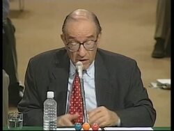 USA: GREENSPAN WARNS OF INTEREST RATE HIKE News Clip