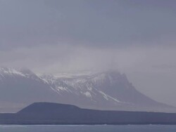 Iceland Cliffs Stock Footage